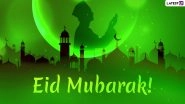 Eid ul-Adha Mubarak 2019 Messages and Images: WhatsApp Stickers, SMS, Facebook Photos, Shayari, GIF Greetings to Wish Bakra Eid Mubarak