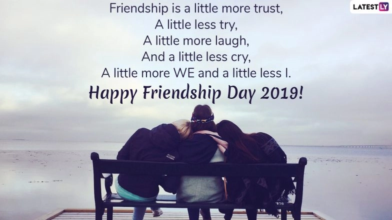 Friendship Day 2019 Greeting And WhatsApp DP 2 (Photo Credits: File Image)