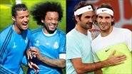 Happy Friendship Day 2019: Cristiano Ronaldo-Marcelo, Rafael Nadal-Roger Federer and Other Sports Personalities Who Are Best Friends in Real Life