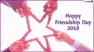 Friendship Day 2019 Hindi Wishes in Advance: WhatsApp Stickers, Dosti Shayari, GIF Image Greetings, SMS and Quotes to Wish Happy Friendship Day