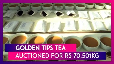 Assam’s ‘Golden Tips Tea’ Auctioned For Record Rs 70,501/kg At Guwahati Tea Auction Centre (GTAC)