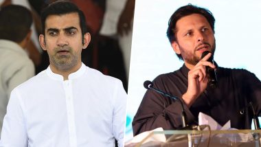 Gautam Gambhir Slams Shahid Afridi Over Controversial Kashmir Remarks, Says 'Jokers Like You Can Spew Venom Against India'