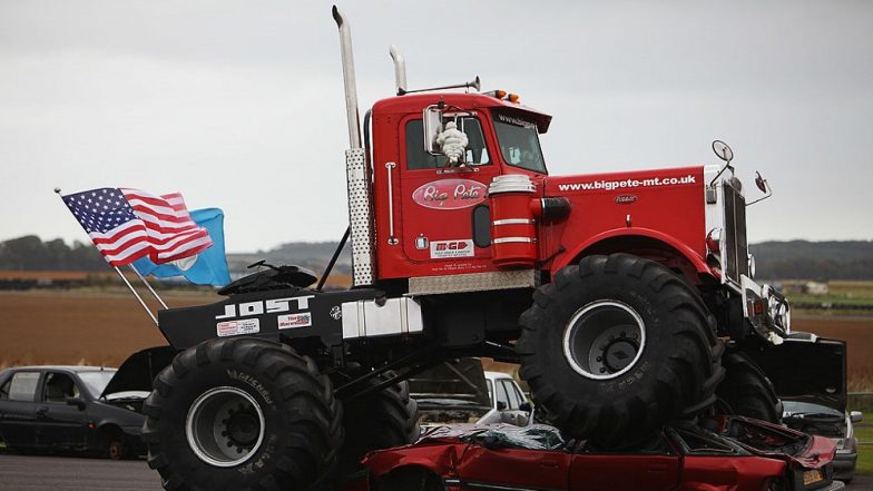 Postwoman Drives Monster Truck Through Siberian Forests to Get Supplies for Her Village