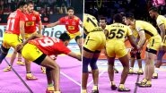 Gujarat Fortunegiants vs Telugu Titans PKL 2019 Match 37 Free Live Streaming and Telecast Details: Watch GUJ vs TT, VIVO Pro Kabaddi League Season 7 Clash Online on Hotstar and Star Sports