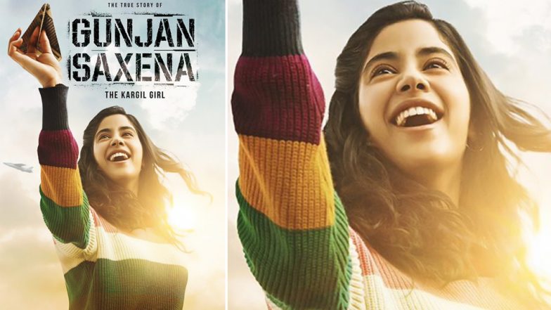 Gunjan Saxena: The Kargil Girl First Look- Janhvi Kapoor’s Film on the Famous War Pilot Gets a Breezy Poster (See Pic)