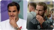 Happy Birthday Roger Federer & Kane Williamson: Check out the Striking Similarities Between the Two Stars!