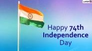 Happy Indian Independence Day 2020 Wishes: WhatsApp Stickers, Patriotic Quotes, GIF Images, Messages to Send Heartfelt Greetings on This National Festival