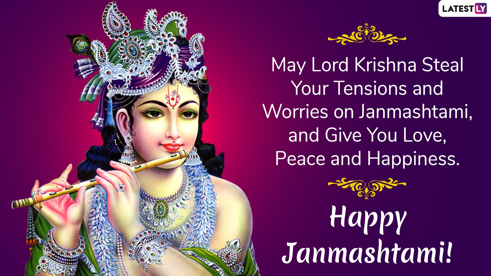 Top Janmashtami 2021 Wishes Whatsapp Messages Lord Krishna Hd Images Facebook Status S 7965