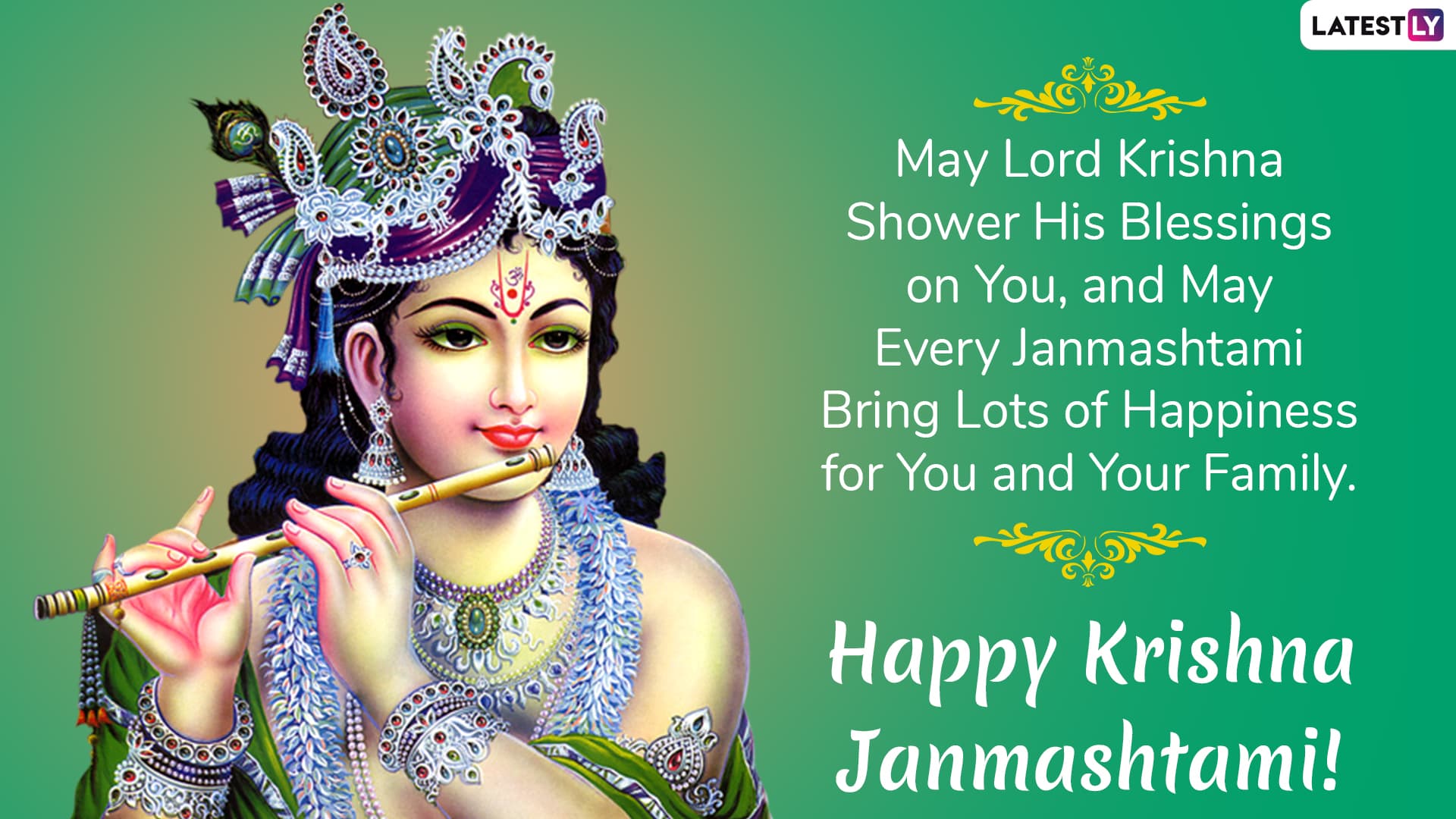 Happy Janmashtami 2020 Wishes And Messages: WhatsApp Stickers, SMS ...