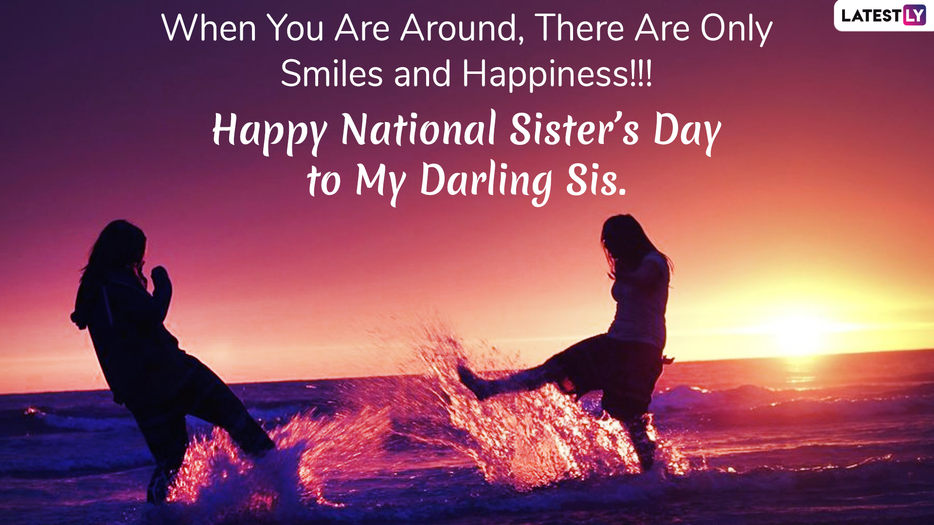 Sisters' Day 2019 Greetings and Instagram Captions: WhatsApp Stickers ...