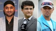 Sourav Ganguly, Harbhajan Singh Bash BCCI for Issuing Conflict of Interest Notice to Rahul Dravid, Tweet &lsquo;God Help Indian Cricket&rsquo;