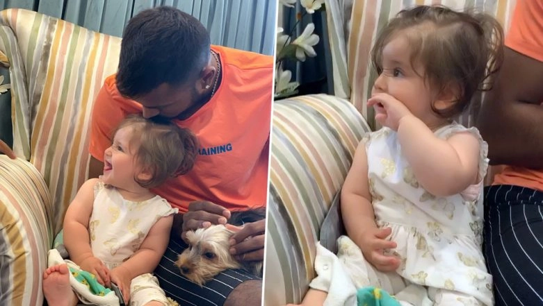 Hardik Pandya Babysits Jatin Sapru’s Daughter 