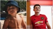 Harry Maguire&rsquo;s Proud Mother Shares His Childhood Photo after Manchester United Signs Him As World&rsquo;s Most Expensive Defender (See Tweet)