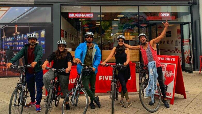 Harshvardhan Rane Bonds With Cast of 'Taish' in the UK Harshvardhan Rane Bonds With Cast of 'Taish' in the UK