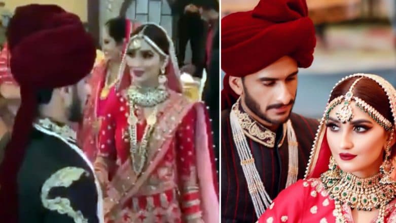 Hasan Ali and Samiya Arzoo's Wedding Dance on Bollywood Song 'Gallan ...