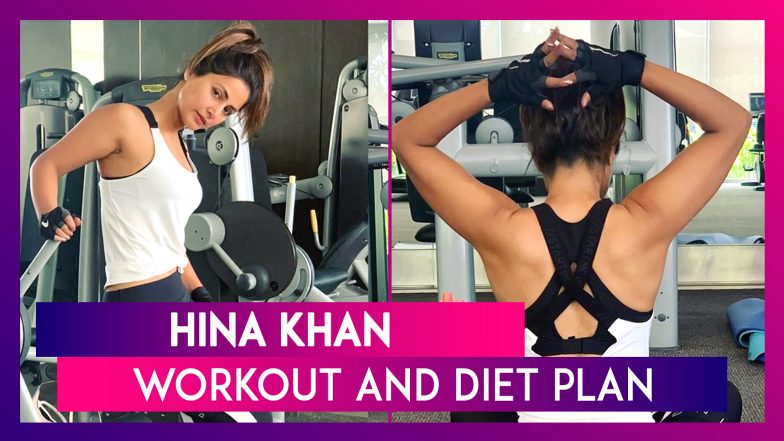 Hina Khan Workout and Diet: How Kasautii Zindagii Kay&rsquo;s Komolika Stays at Her Fittest Best