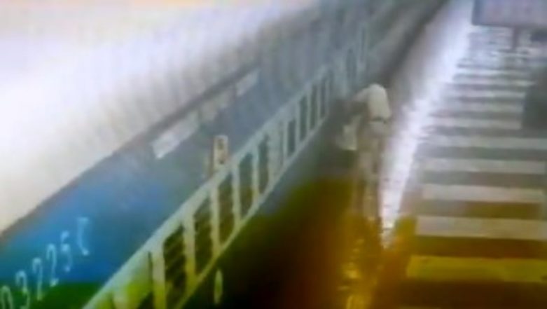 RPF Constable Saves Passenger From Falling Under Moving Train at ...
