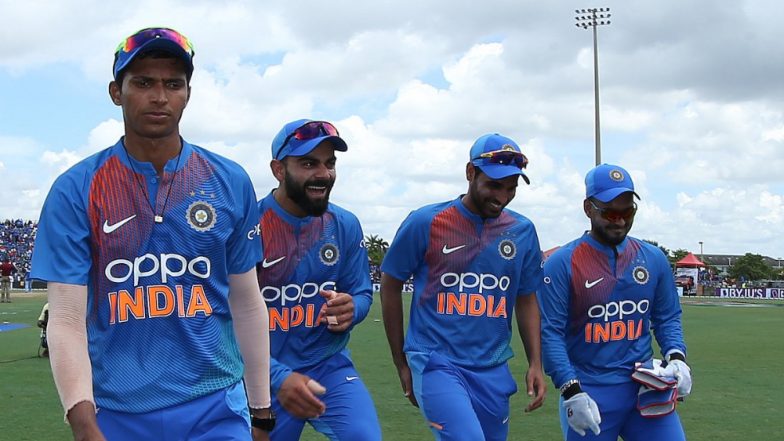 India vs West Indies 1st T20I Stat Highlights: Navdeep Saini Shines on Debut As IND Beat WI by 4 Wickets