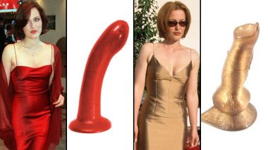 Gillian Anderson As Dildos! Somebody on Twitter Made a Thread Dedicated to Actress' Resemblance to Sex Toys and You'll Never Unsee It (View Pics)