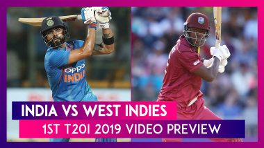 India vs West Indies 1st T20I 2019 Video Preview: Teams Eye Winning Start