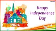 Independence Day 2019 Images & Swatantrata Diwas HD Wallpapers for Free Download Online: Send These Patriotic GIF Greetings, Quotes & WhatsApp Sticker Messages on August 15