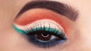 Independence Day 2019: Easy Tricolour Makeup Looks in the Colours of the Indian Flag for the Patriotic in You