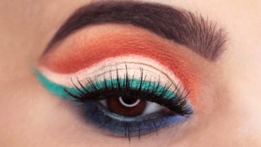 Independence Day 2019: Easy Tricolour Makeup Looks in the Colours of the Indian Flag for the Patriotic in You