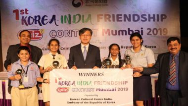 Mumbai's High School Girls Win India-Korea Friendship Quiz, Beat 8000 Students from 20 Other Public Schools