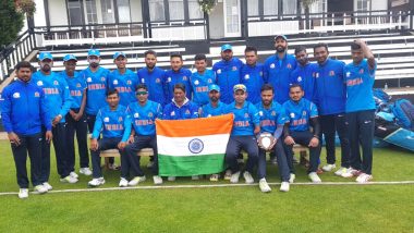 India Defeat Pakistan by 8 Wickets in Physical Disability World Cricket Series 2019, Book Place in Final