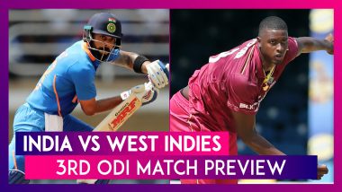 India vs West Indies 3rd ODI 2019 Match Preview: IND Aim For Series Win, WI Hope to Level