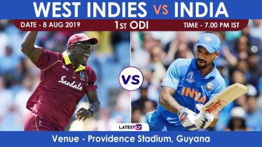India vs West Indies 1st ODI 2019 Match Preview: After T20I Triumph, India Look to Dominate in ODIs