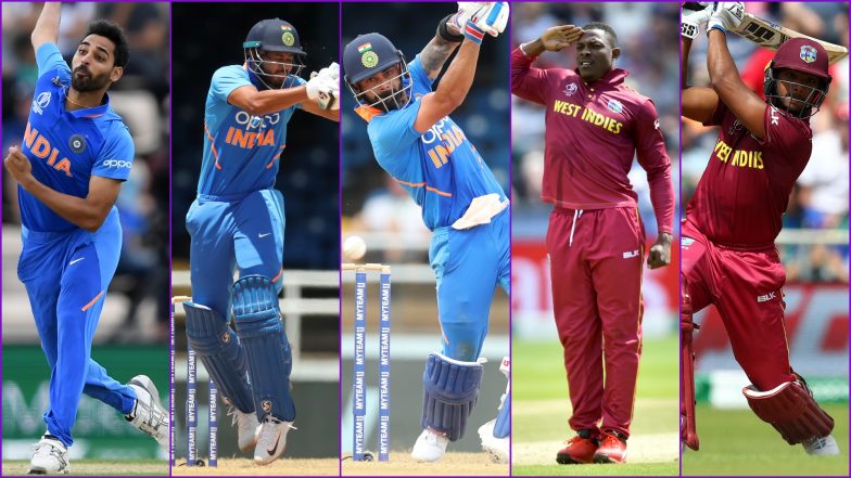 India vs West Indies 3rd ODI 2019, Key Players: Virat Kohli, Bhuvneshwar Kumar, Sheldon Cottrell & Other Cricketers to Watch Out for in IND vs WI Match