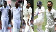 India vs West Indies 2nd Test 2019, Key Players: Virat Kohli, Kemar Roach, Ajinkya Rahane & Other Cricketers to Watch Out for at Sabina Park in Kingston