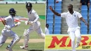 India vs West Indies Live Cricket Score 1st Test 2019 Match: Get Latest Scorecard and Ball-By-Ball Commentary Details for Day 2 of IND vs WI Opening Test