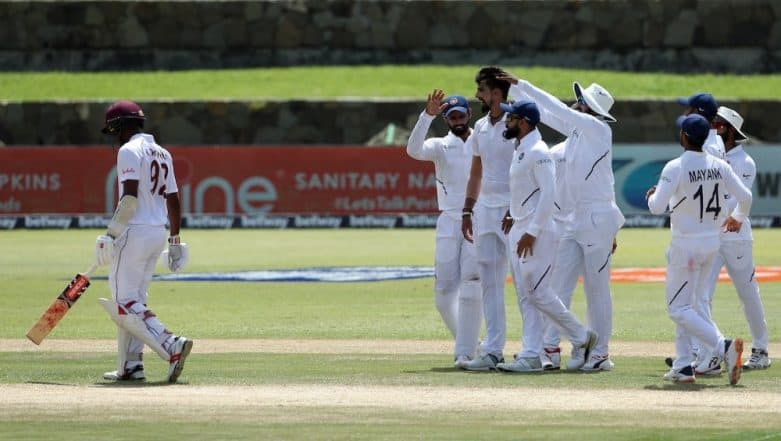 India vs West Indies Live Score 1st Test: Get Latest Scorecard and Ball-By-Ball Commentary Details