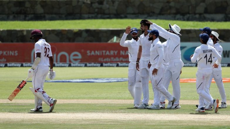 India vs West Indies Live Cricket Score 1st Test 2019 Match: Get Latest Scorecard and Ball-By-Ball Commentary Details for Day 3 of IND vs WI Opening Test
