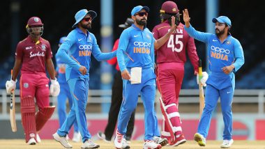 India vs West Indies, 3rd ODI Toss Report & Playing XI: WI Elect to Bat First; Kuldeep Yadav Dropped, Yuzvendra Chahal Included in The Side