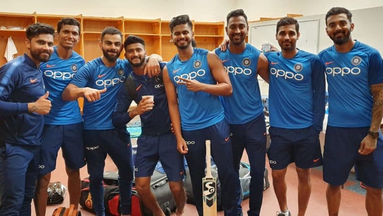 Virat Kohli Posts 'Squad' Pic Ahead of IND vs WI T20I Series, Fans Ask 'Where’s Rohit Sharma?' (See Photo) Virat Kohli Posts 'Squad' Pic Ahead of IND vs WI T20I Series, Fans Ask 'Where’s Rohit Sharma?' (See Photo)