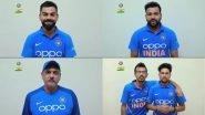 India Independence Day 2019 Greetings: Virat Kohli, Rohit Sharma And Other Team Members Wish Nation on 73rd I-Day