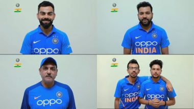 India Independence Day 2019 Greetings: Virat Kohli, Rohit Sharma And Other Team Members Wish Nation on 73rd I-Day