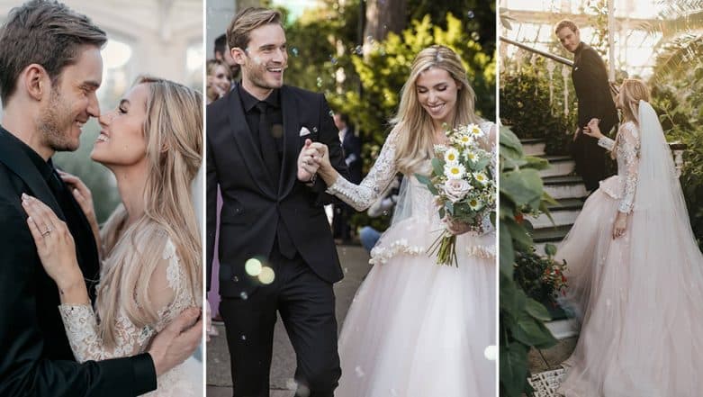 PewDiePie Marries Marzia Bisognin, Wedding Photos OUT: YouTuber Breaks ...