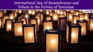 International Day of Remembrance and Tribute to the Victims of Terrorism 2019: History and Significance of This Day