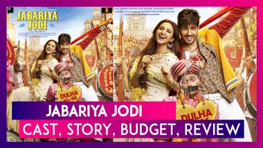 Jabariya Jodi: Cast, Story, Budget, Review, Prediction Of Sidharth Malhotra, Parineeti Chopra Film