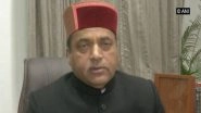 Himachal Pradesh CM Jai Ram Thakur and His Cabinet Colleagues To Contribute One Month Salary to CM COVID Fund