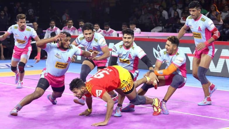 PKL 2019 Dream11 Prediction For UP Yoddha vs Jaipur Pink Panthers Match: Tips on Best Picks For Raiders, Defenders and All-Rounders For UP vs JAI Clash PKL 2019 Dream11 Prediction For UP Yoddha vs Jaipur Pink Panthers Match: Tips on Best Picks For Raiders, Defenders and All-Rounders For UP vs JAI Clash