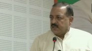 MoS Jitendra Singh Says Time to 'Free Pakistan Occupied Kashmir (PoK)', Hopes to See it Happening in 'This Lifetime'