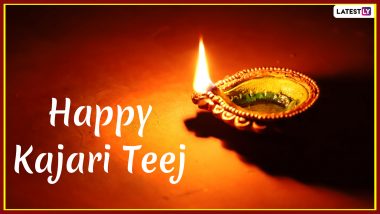 Happy Kajari Teej 2019 Messages in Hindi: WhatsApp Stickers, Teej Images, Wishes SMS, Greetings to Send on Badi Teej
