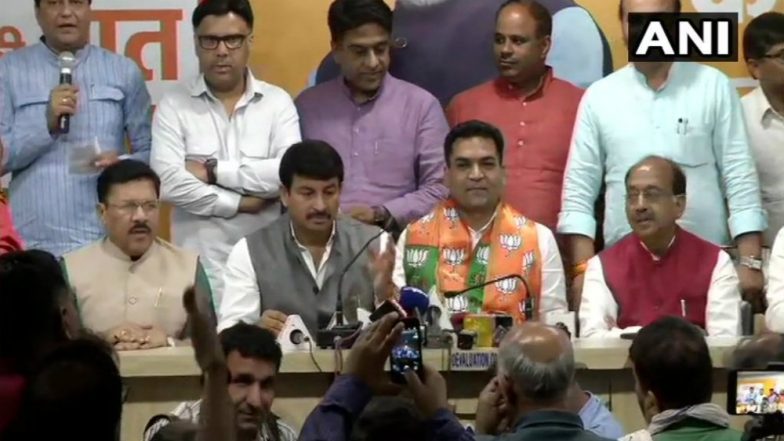 Kapil Mishra, Former AAP Minister, Joins BJP