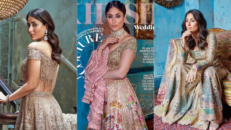 Kareena Kapoor Khan Looks Exquisite In Rimple And Harpreet Couture As She Graces KHUSH Wedding Magazine's Cover - View Pics!
