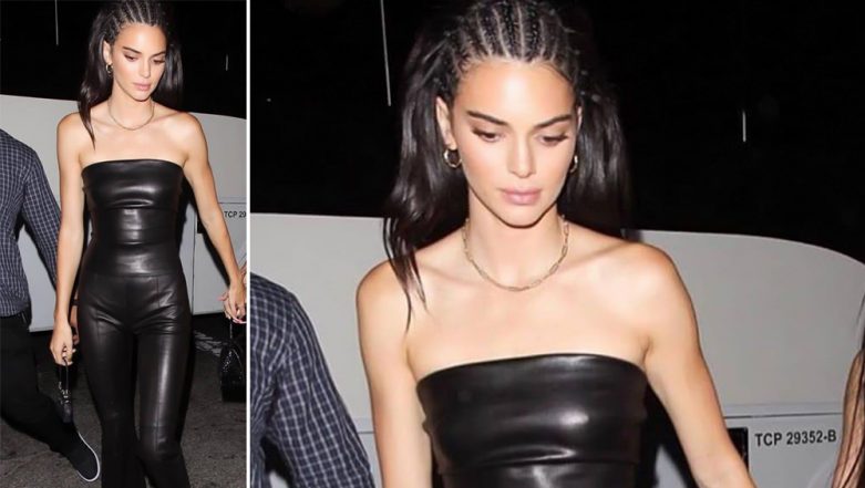 Kendall Jenner Does the Square-Toe Trend at Dinner With Gigi Hadid